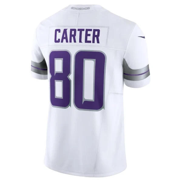 Cris carter minnesota vikings nike alternate vapor f.u.s.e. retired player limited jersey White L
