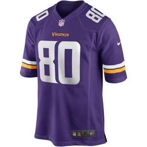 Cris carter minnesota vikings nike game retired player jersey Purple M