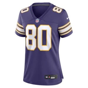 Cris carter minnesota vikings nike womens classic retired player game jersey Purple M