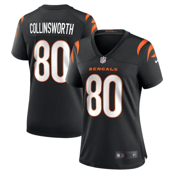 Cris collinsworth cincinnati bengals nike womens team retired player game jersey Black