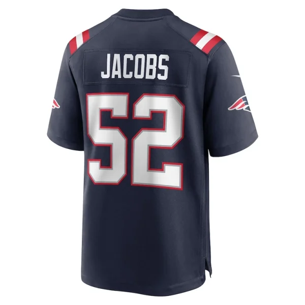 Curtis jacobs new england patriots nike game jersey Navy L