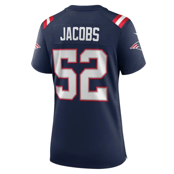 Curtis jacobs new england patriots nike womens game jersey Navy L