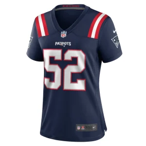Curtis jacobs new england patriots nike womens game jersey Navy M