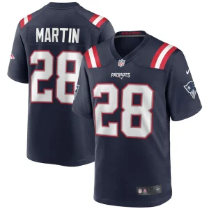 Curtis martin new england patriots nike game retired player jersey Navy