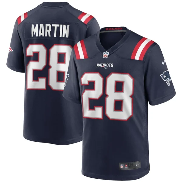 Curtis martin new england patriots nike game retired player jersey Navy