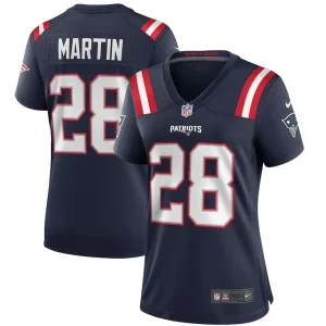 Curtis martin new england patriots nike womens game retired player jersey Navy