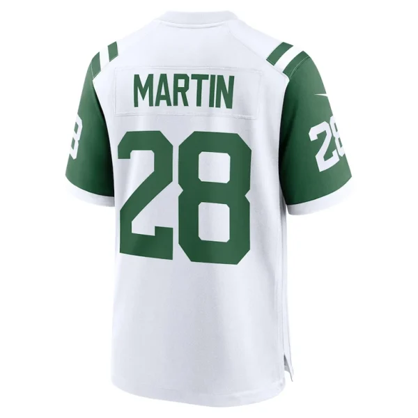 Curtis martin new york jets nike classic alternate retired player game jersey White L