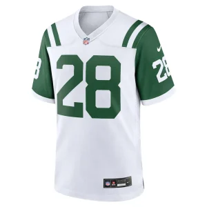 Curtis martin new york jets nike classic alternate retired player game jersey White M