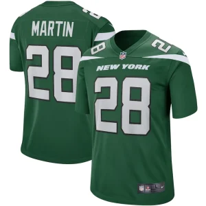 Curtis martin new york jets nike game retired player jersey Gotham green