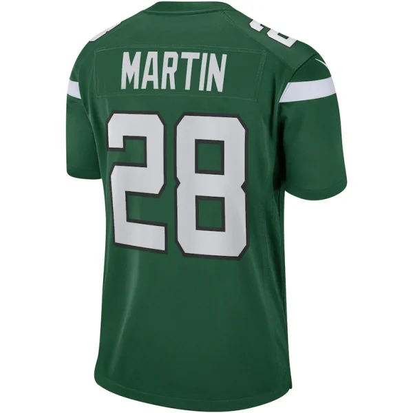 Curtis martin new york jets nike game retired player jersey Gotham green L
