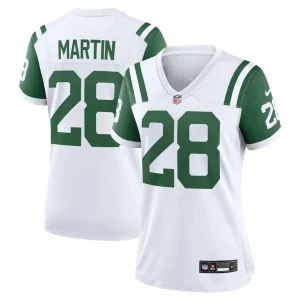 Curtis martin new york jets nike womens classic alternate retired player game jersey White