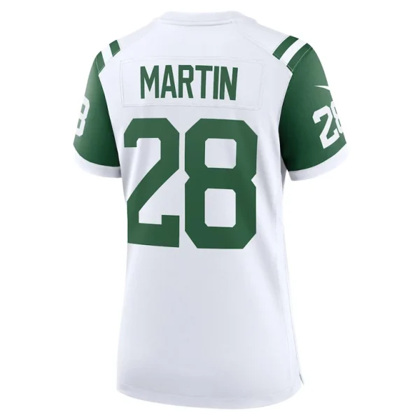 Curtis martin new york jets nike womens classic alternate retired player game jersey White L