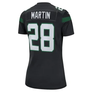 Curtis martin new york jets nike womens retired player jersey Black L