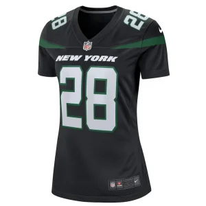 Curtis martin new york jets nike womens retired player jersey Black M