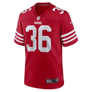 Curtis robinson san francisco 49ers nike game jersey Scarlet M