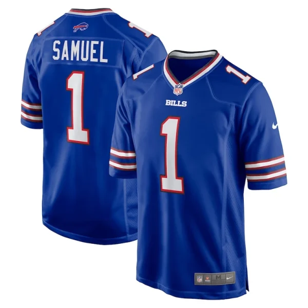 Curtis samuel buffalo bills nike game jersey Royal