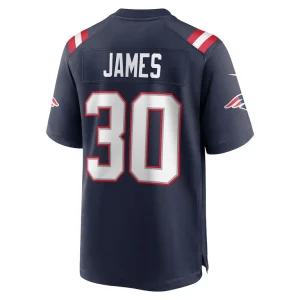 D.j. james new england patriots nike team game jersey Navy L