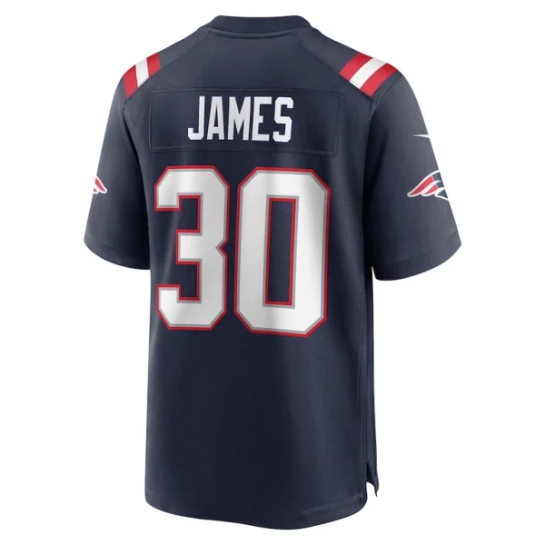 D.j. james new england patriots nike team game jersey Navy L