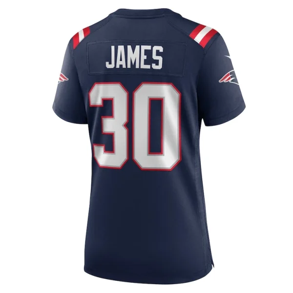D.j. james new england patriots nike womens team game jersey Navy L