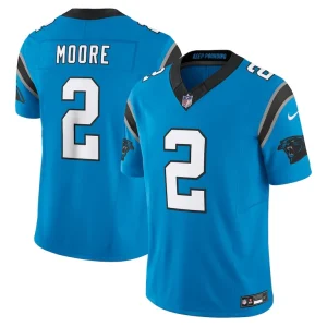 D.j. moore carolina panthers nike vapor f.u.s.e. limited jersey Blue