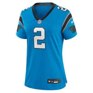 D.j. moore carolina panthers nike womens player jersey Blue M