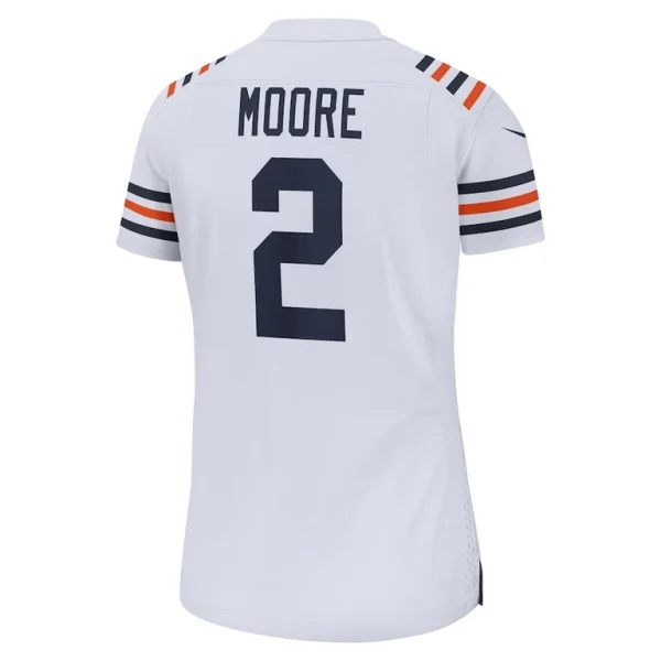 D.j. moore chicago bears nike womens alternate game jersey White L