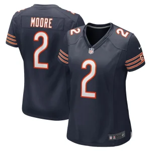 D.j. moore chicago bears nike womens player jersey Navy