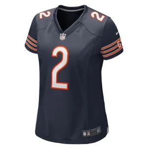 D.j. moore chicago bears nike womens player jersey Navy M