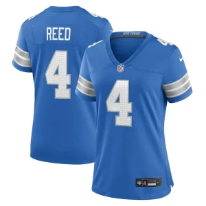 D.j. reed detroit lions nike womens team game jersey Blue
