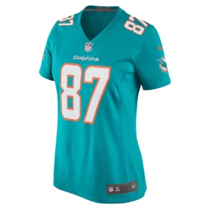 Daesean hamilton miami dolphins nike womens home game player jersey Aqua M