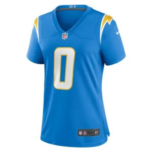 Daiyan henley los angeles chargers nike womens team game jersey Powder blue M