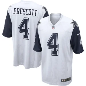 Dak prescott dallas cowboys nike alternate game jersey White