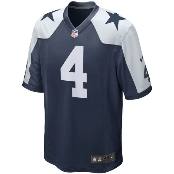 Dak prescott dallas cowboys nike alternate game team jersey Navy M