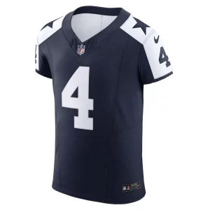 Dak prescott dallas cowboys nike alternate vapor f.u.s.e. elite jersey Navy 44