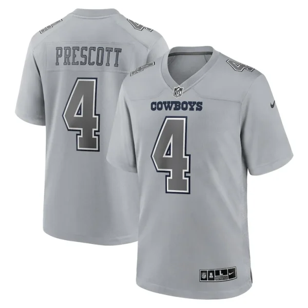 Dak prescott dallas cowboys nike atmosphere fashion game jersey Gray
