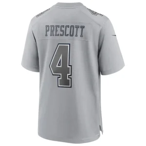 Dak prescott dallas cowboys nike atmosphere fashion game jersey Gray L
