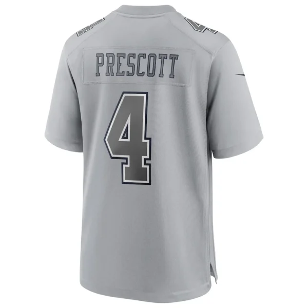 Dak prescott dallas cowboys nike atmosphere fashion game jersey Gray L