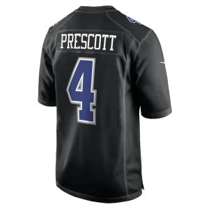 Dak prescott dallas cowboys nike fashion game jersey Carbon black L