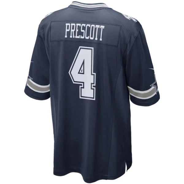 Dak prescott dallas cowboys nike game team jersey Navy L