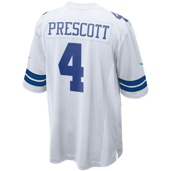 Dak prescott dallas cowboys nike game team jersey White L