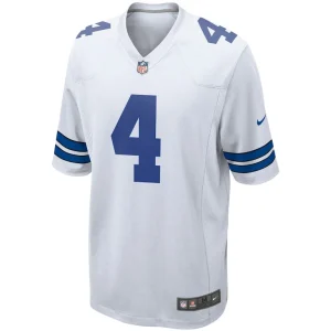Dak prescott dallas cowboys nike game team jersey White M