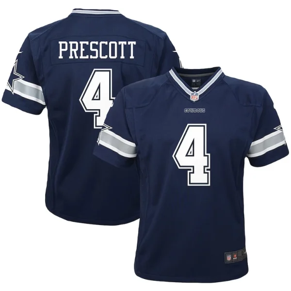 Dak prescott dallas cowboys nike infant player game jersey Navy