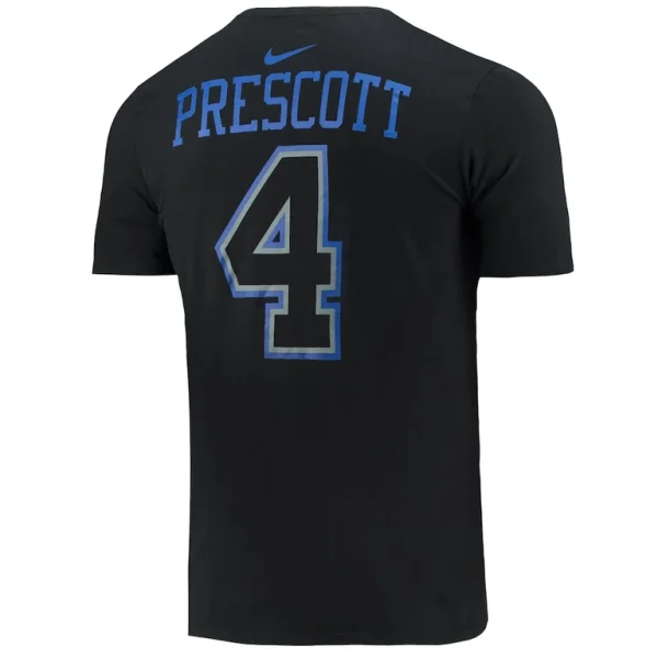 Dak prescott dallas cowboys nike name number t shirt Black L