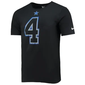 Dak prescott dallas cowboys nike name number t shirt Black M