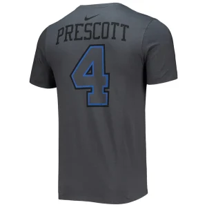 Dak prescott dallas cowboys nike player name number t shirt Charcoal L