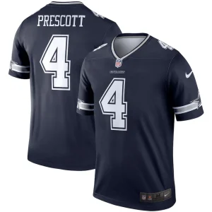 Dak prescott dallas cowboys nike team legend player performance top Navy
