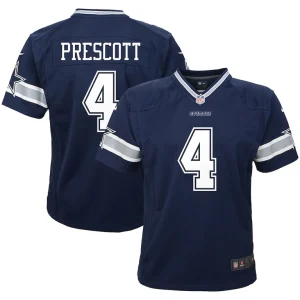 Dak prescott dallas cowboys nike toddler team game jersey Navy
