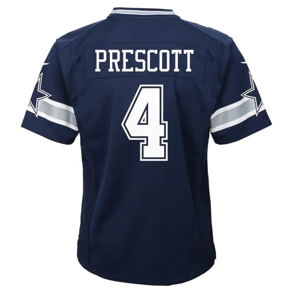 Dak prescott dallas cowboys nike toddler team game jersey Navy 4T