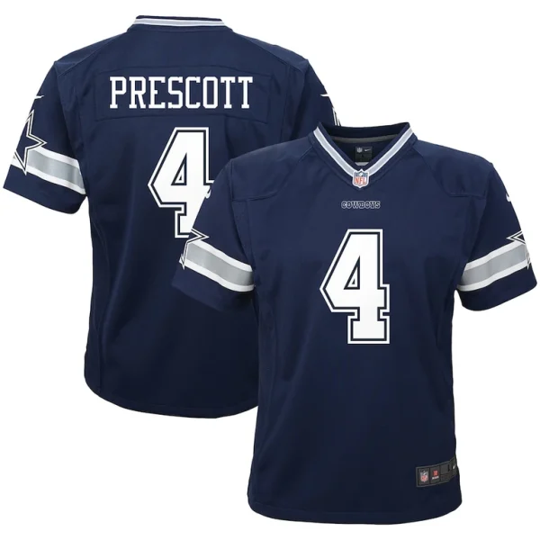 Dak prescott dallas cowboys nike toddler team game jersey Navy