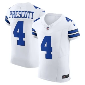 Dak prescott dallas cowboys nike vapor f.u.s.e. elite jersey White